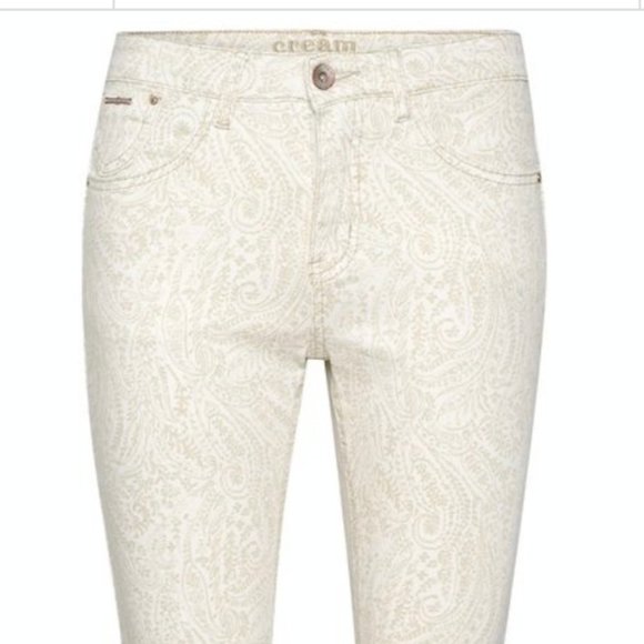 HOST PICK* Women's Boho Jeans Embroidered Paisley Print Festival Coastal Cowgirl - Picture 4 of 15